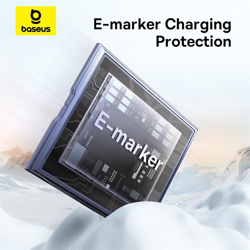 Cáp Sạc Nhanh Baseus 0°C PD 100W Type-C to Type-C | Tích Hợp Chip E-Marker, Sạc Laptop An Toàn