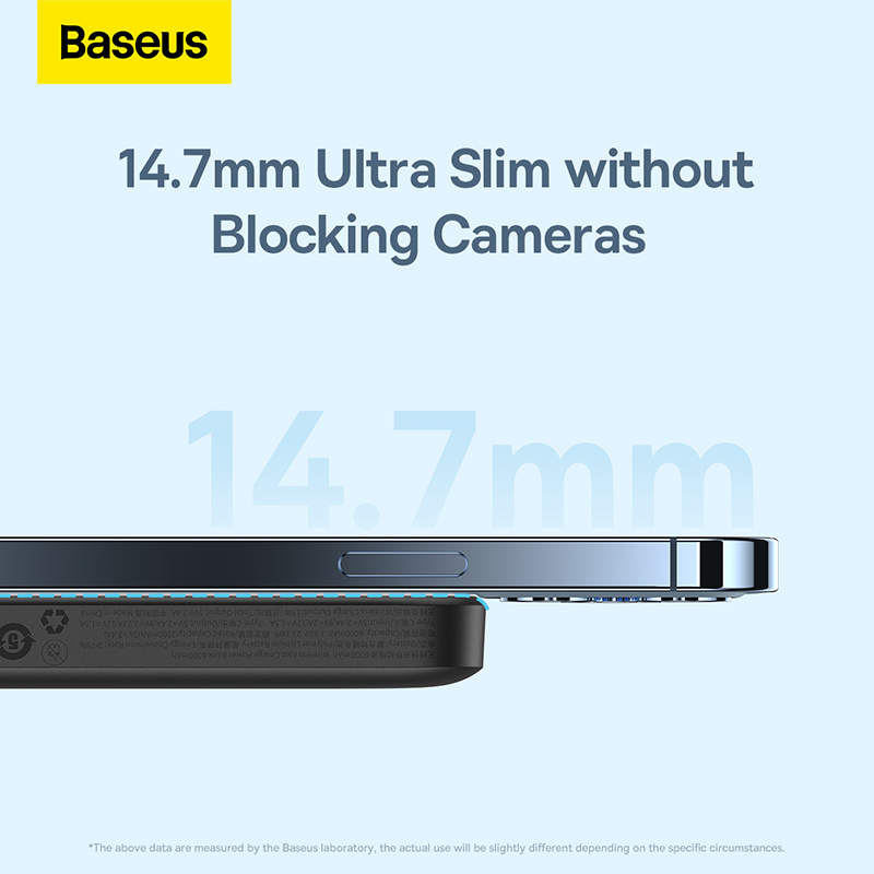 Pin Sạc Dự Phòng Nam Châm Baseus Magnetic | Hít Không Dây, Sạc Nhanh 20W, 6000/10000mAh