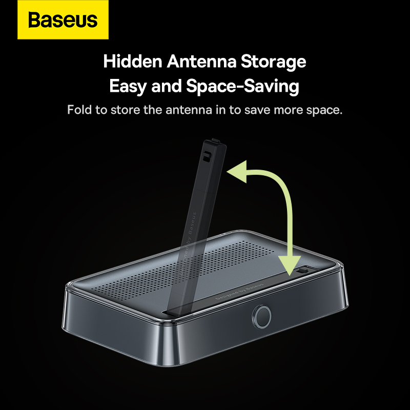 Hub chuyển đổi Baseus 4K Wireless Display Dongle Adapter Grey