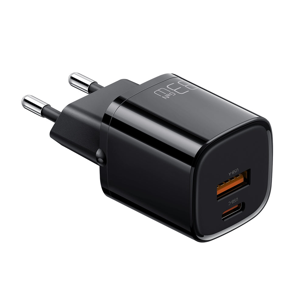 Cốc Sạc Nhanh Mcdodo Nano Series 33W PD+QC Dual Port Charger (Chân cắm tròn, Type-C + USB)