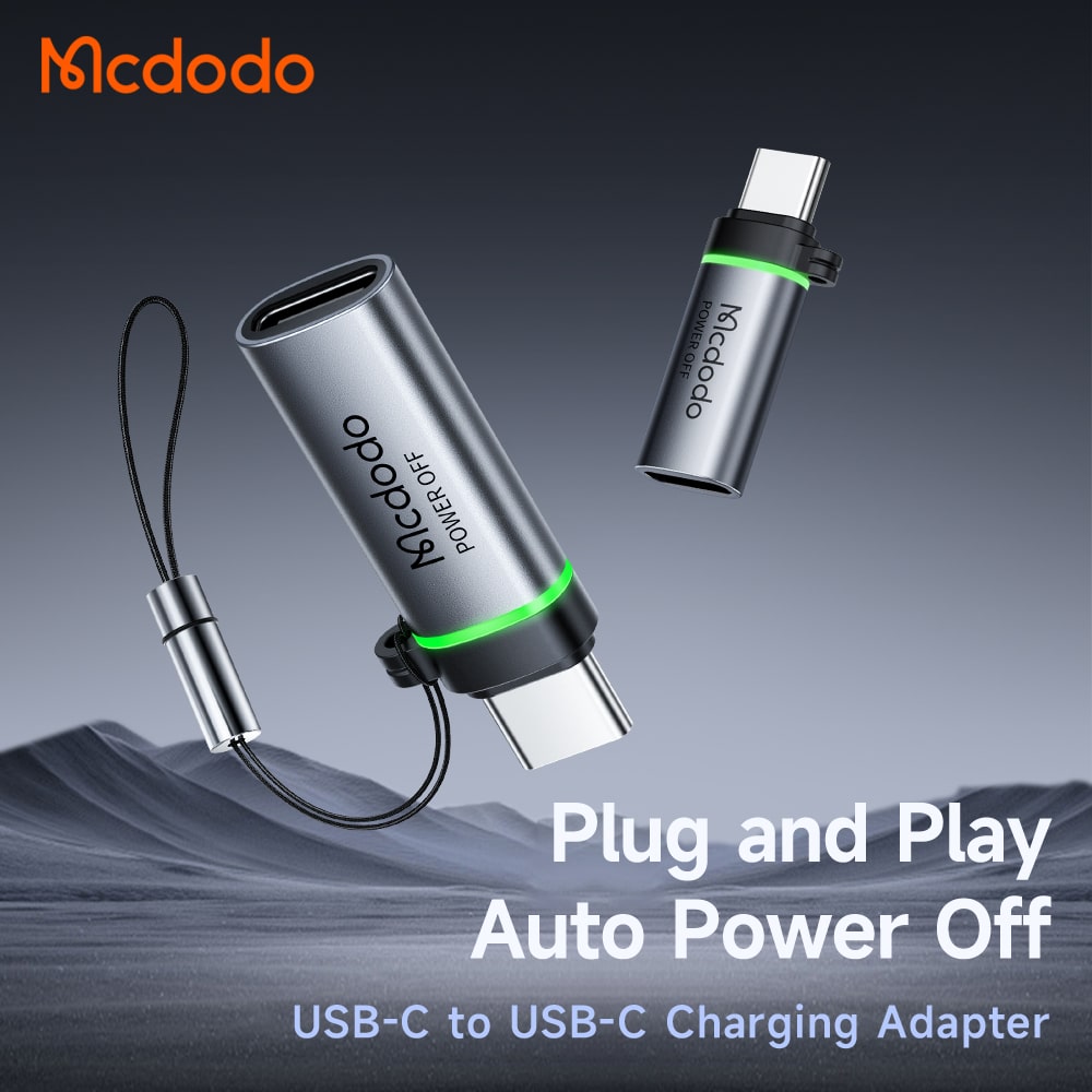 Adapter Tự Ngắt Mcdodo | "Nâng Cấp" Cáp Sạc, Bảo Vệ Pin, Có Đèn LED