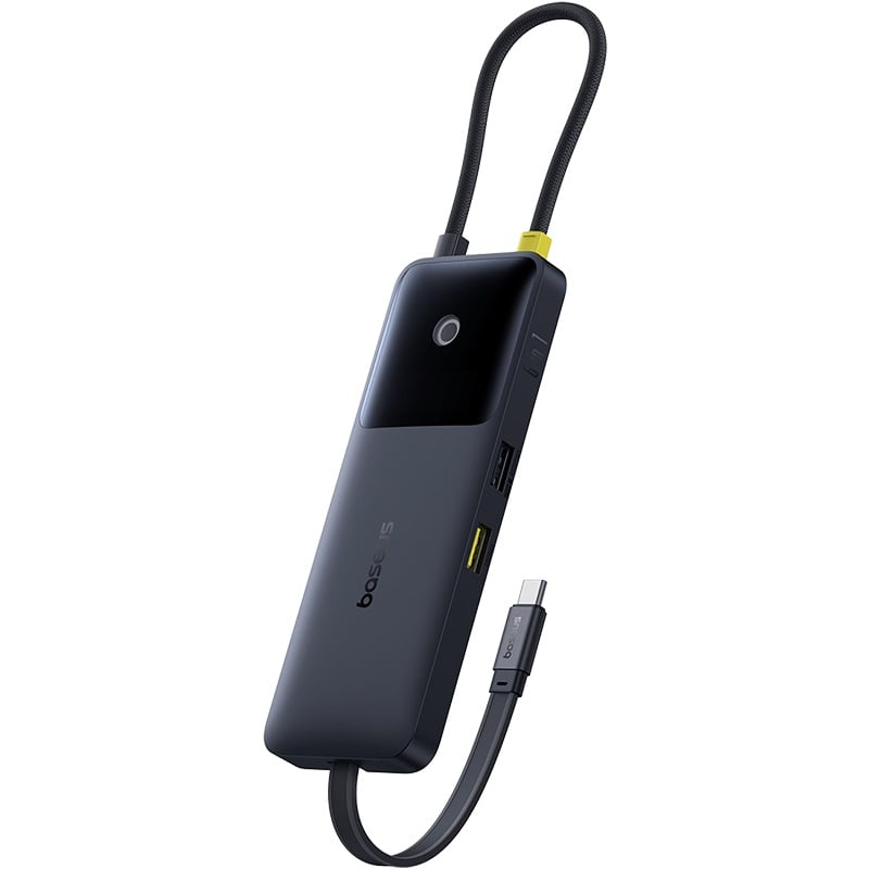 Hub Chuyển Đổi Baseus Đa Năng | Sạc Nhanh PD 100W & 20W, Truyền Dữ Liệu 10Gbps