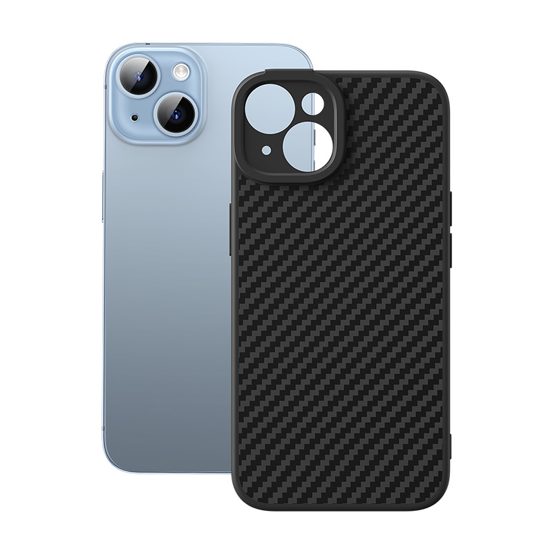 Ốp Lưng Nam Châm Chống Bám Bẩn Baseus Synthetic Fiber Series Magnetic Phone Case cho iP14