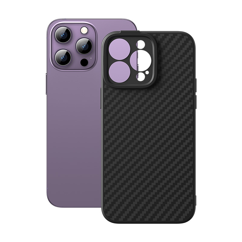 Ốp Lưng Nam Châm Chống Bám Bẩn Baseus Synthetic Fiber Series Magnetic Phone Case cho iP14