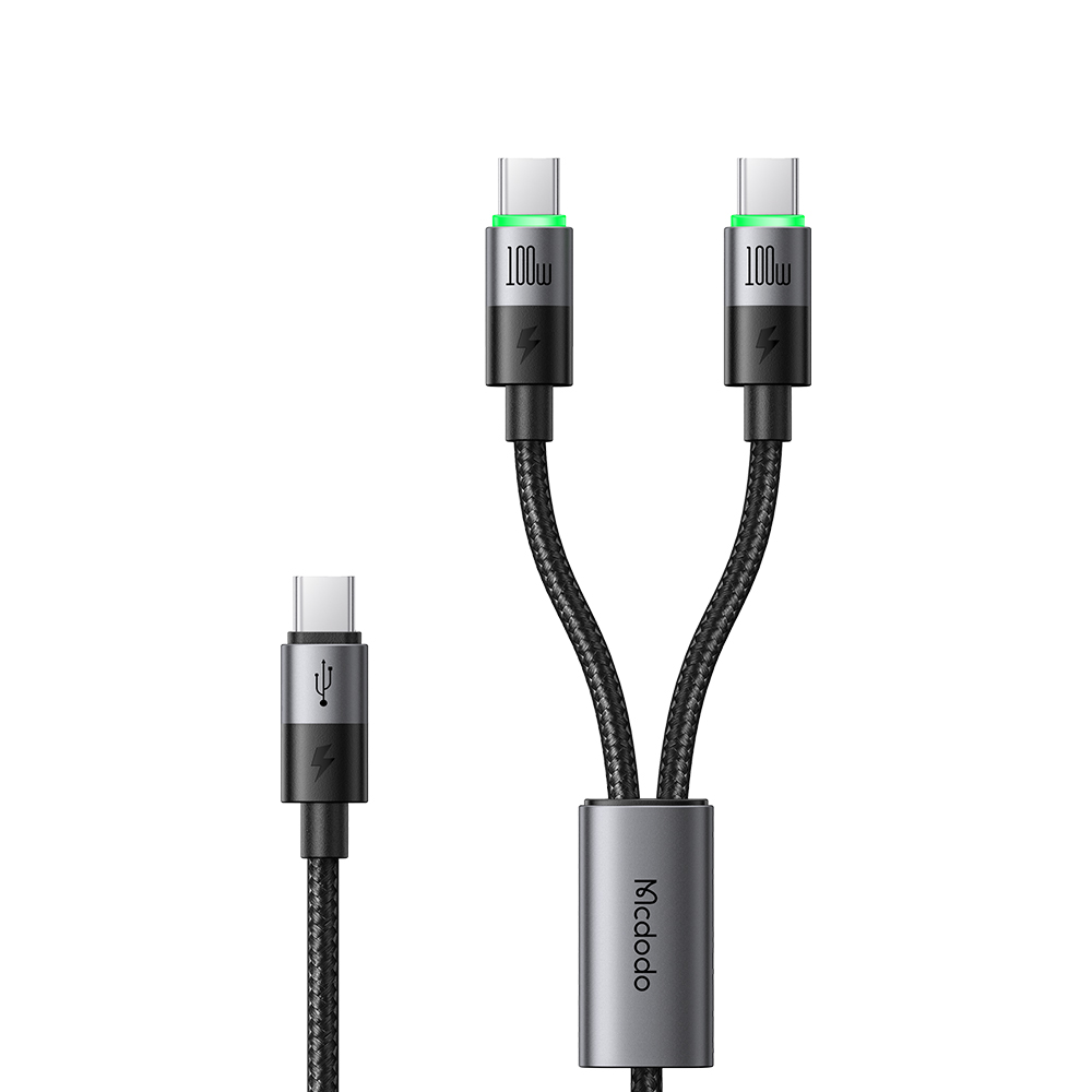 Cáp Sạc Nhanh Đa Năng Mcdodo 2-in-1 cable C to C + iP/C Simple version (1.5m)