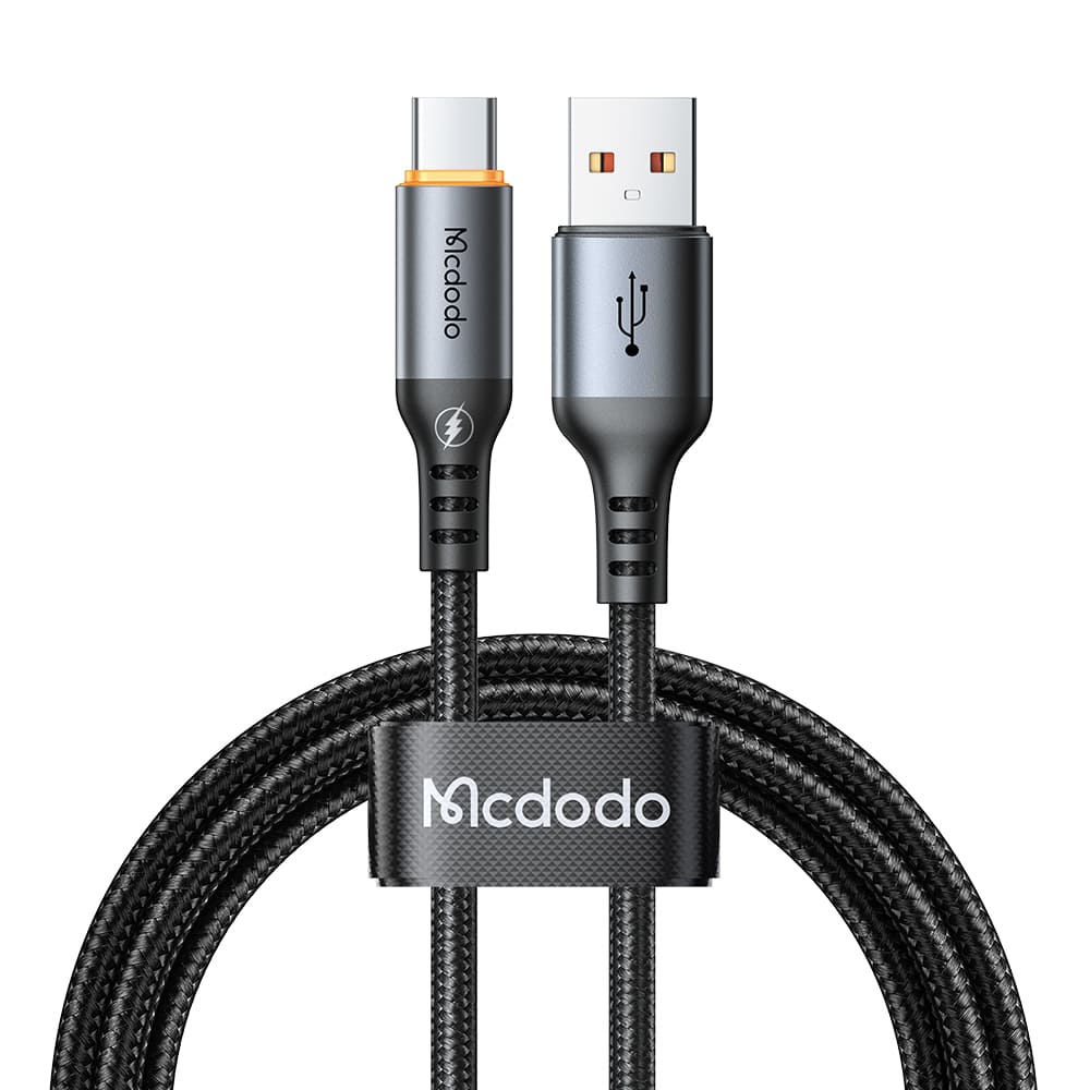 Cáp Sạc Mcdodo Cab Smart 6A USB to Type-C | Tự Ngắt Thông Minh, Có Đèn Báo Sạc