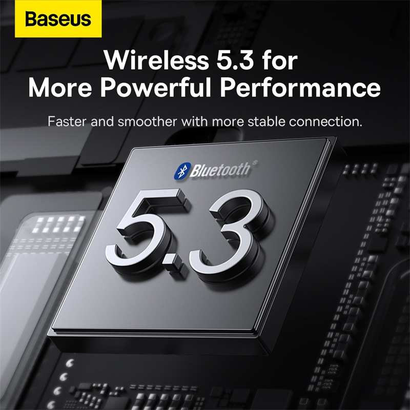 Tai Nghe Baseus Bowie EX Chống Ồn ENC | Bluetooth 5.3, Pin Trâu 30 Giờ