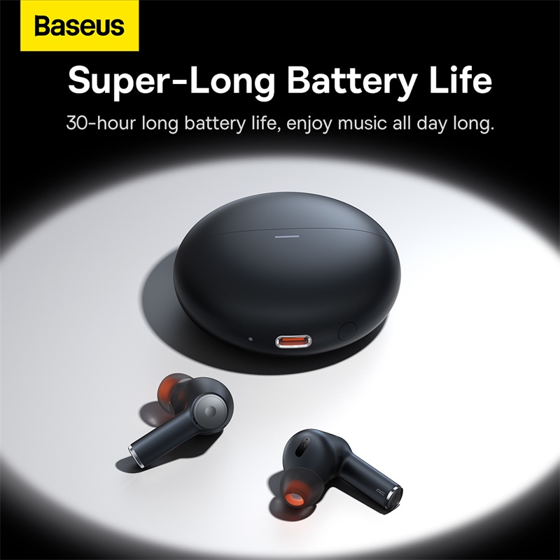 Tai Nghe Baseus Bowie EX Chống Ồn ENC | Bluetooth 5.3, Pin Trâu 30 Giờ