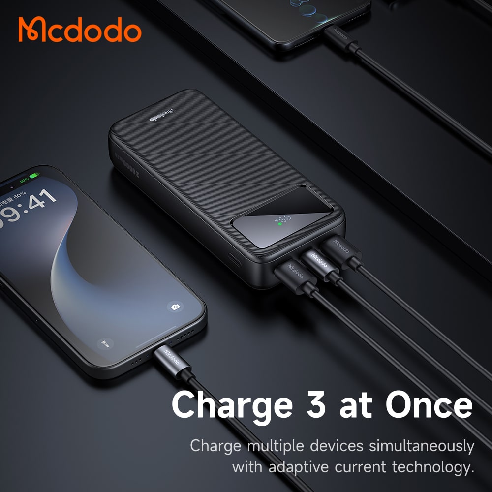 Sạc Dự Phòng Mcdodo 22.5W Màn Hình LED | Dung Lượng 10000/20000/30000mAh