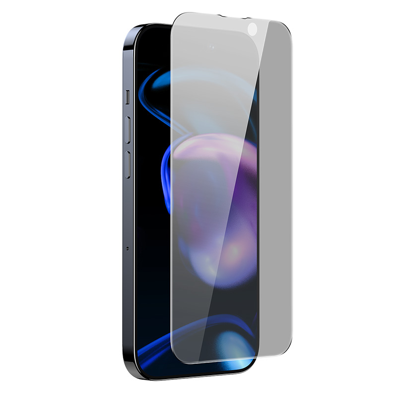 Bộ 2 Cường Lực Baseus Crystal Chống Nhìn Trộm | Bảo Mật Màn Hình & Chống Va Đập Cho iP13/14