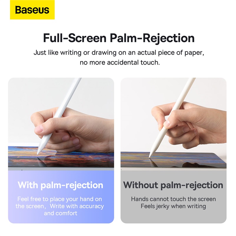 Bút Cảm Ứng Sạc Không Dây Baseus Smooth Writing 2 | Từ Tính, Chống Tì Tay & Cảm Ứng Nghiêng