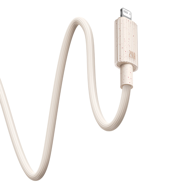 Cáp Sạc Nhanh Baseus Habitat 2.4A USB to Ln | Vật Liệu Thân Thiện Môi Trường