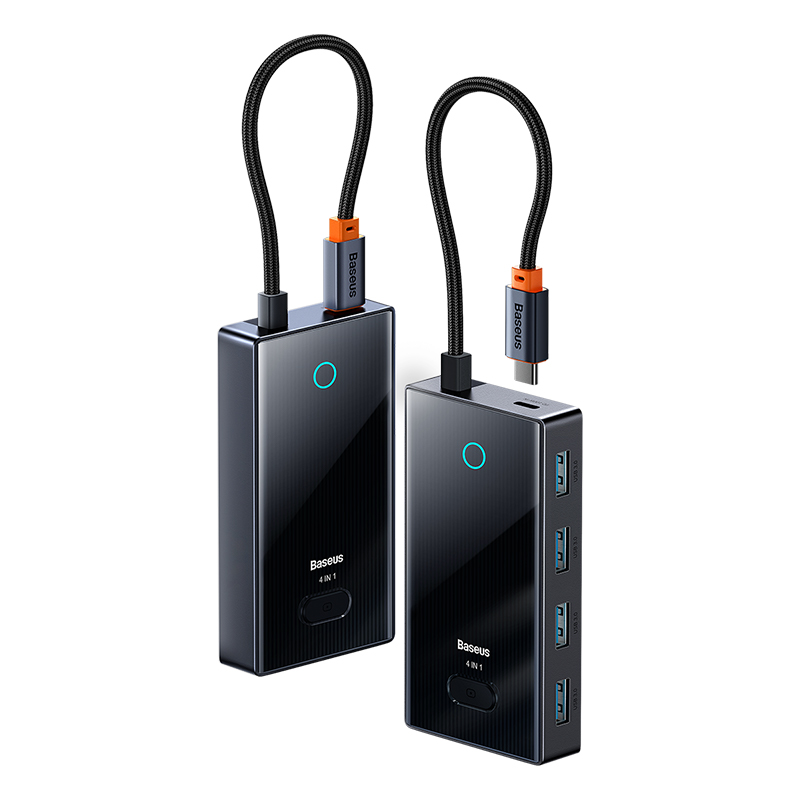 Hub Chuyển Đổi Baseus PioneerJoy Type-C | Hỗ Trợ Xuất Hình 4K/8K, Sạc Nhanh PD 100W