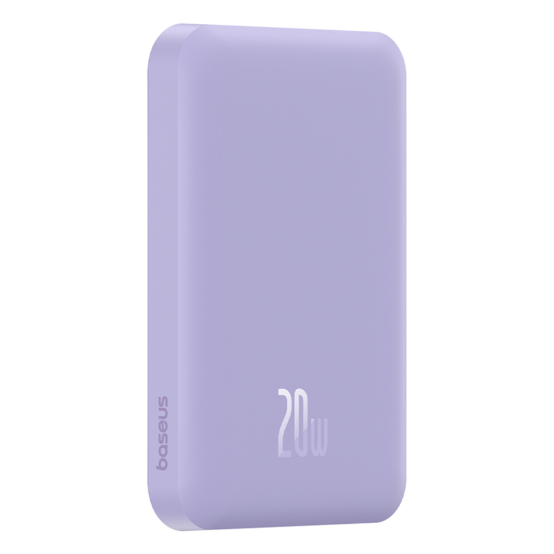 Sạc Dự Phòng Baseus Magnetic Mini 5000mAh | Siêu Mỏng Gọn, Sạc Kép Không Dây & PD 20W