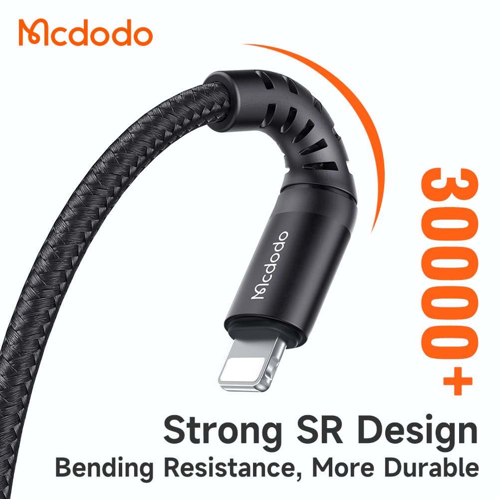 Cáp Sạc Mcdodo USB to Ln 3A | Bền Bỉ Chống Gãy 30000 Lần, Truyền Dữ Liệu Nhanh