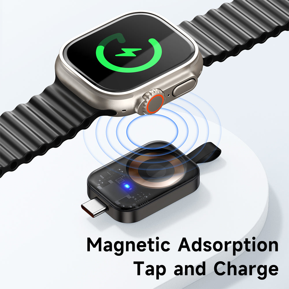 Đế Sạc Không Dây Mcdodo Cho AppleWatch | Cổng Type-C, Mini Bỏ Túi, Tương Thích Mọi Series