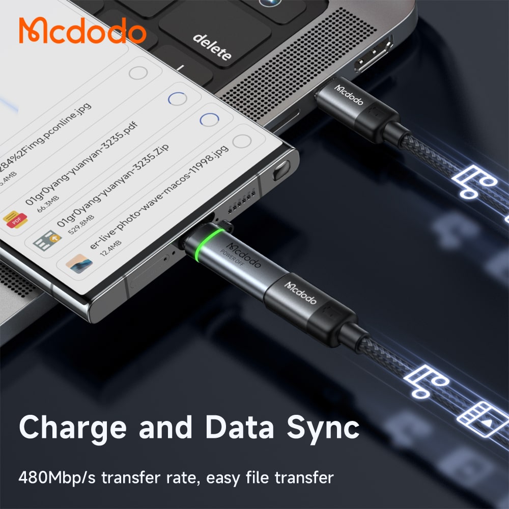 Adapter Tự Ngắt Mcdodo | "Nâng Cấp" Cáp Sạc, Bảo Vệ Pin, Có Đèn LED