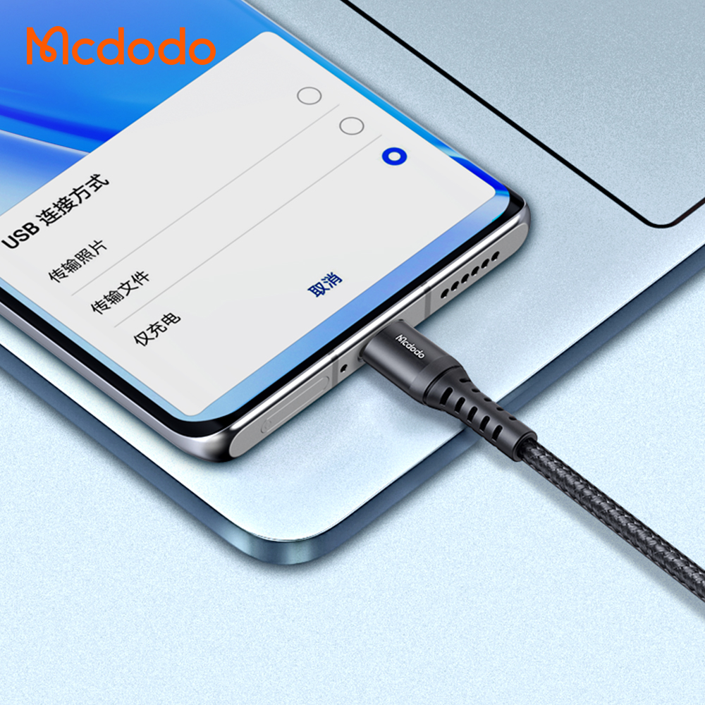 Cáp Sạc Mcdodo Buy Now 3A USB to Type-C | Sạc Nhanh An Toàn, Chống Gãy Gập