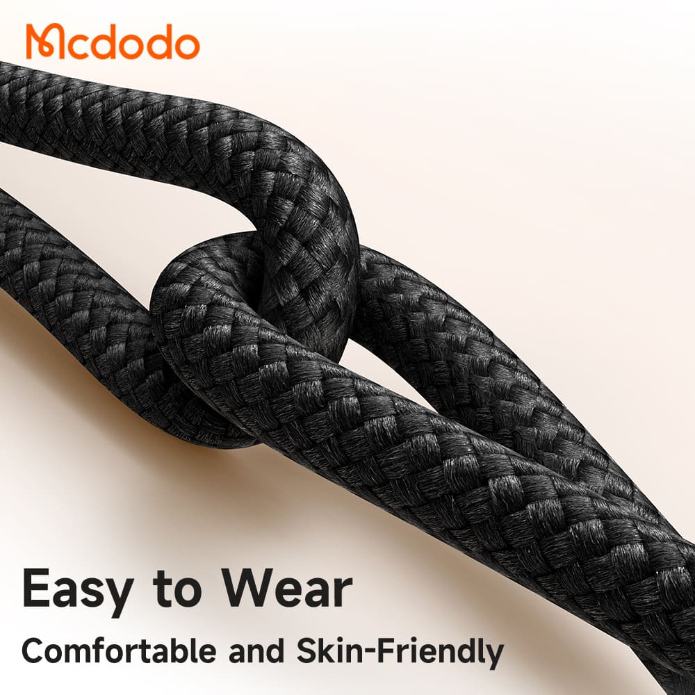 Cáp Sạc Đa Năng Mcdodo 60W Type-C to Type-C | Vừa Sạc Nhanh Vừa Có Thể Làm Dây Đeo Tiện Lợi