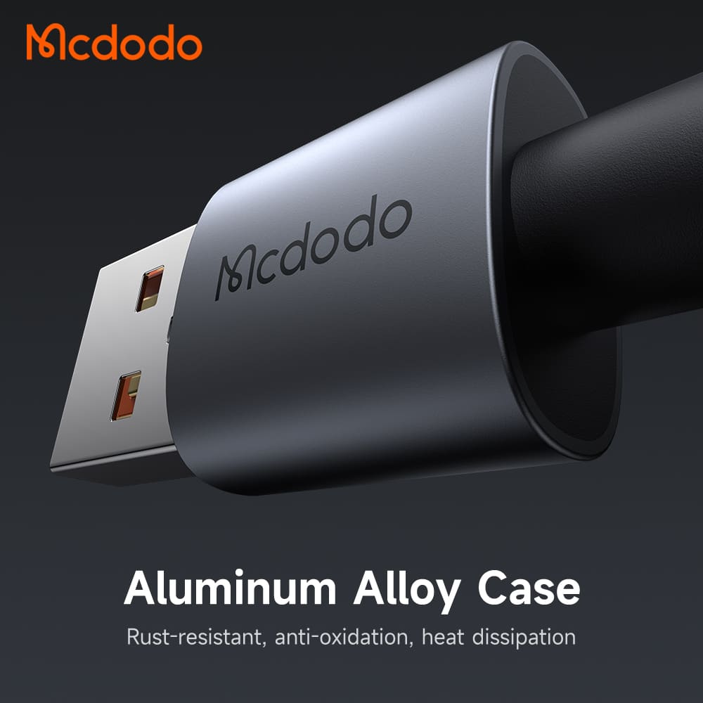 Cáp Sạc Nhanh Mcdodo 3A USB to Ln | Thiết Kế Trong Suốt Lộ Mạch, Có Đèn LED