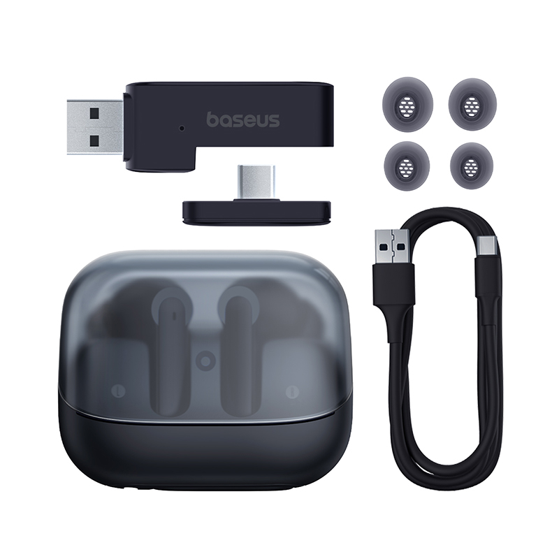 Tai Nghe TWS Baseus AeQur G10 | Kết Nối Cùng Lúc PC & Điện Thoại, Chuyên Game Không Trễ