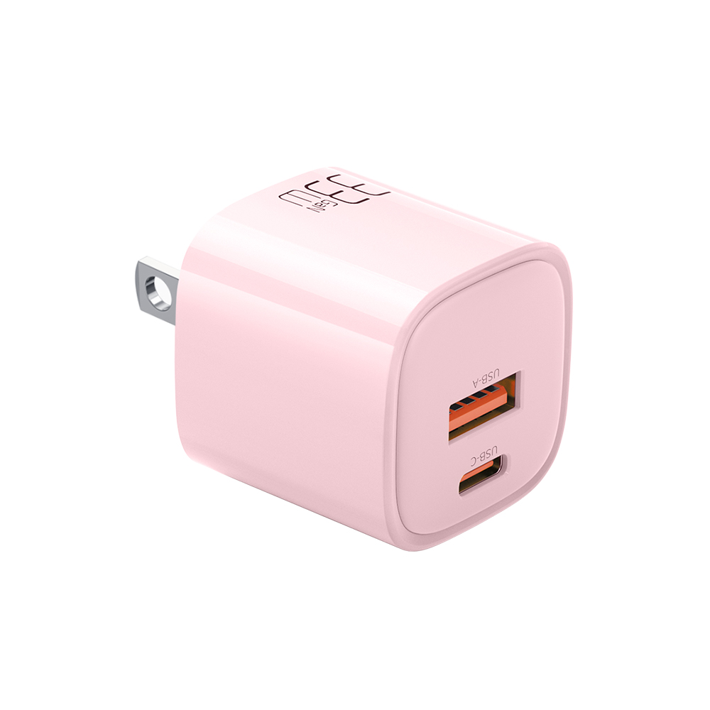 Cốc Sạc Nhanh Mcdodo Nano Series 33W PD+QC Dual Port Charger (Chân cắm dẹp US, USB  Type-C)