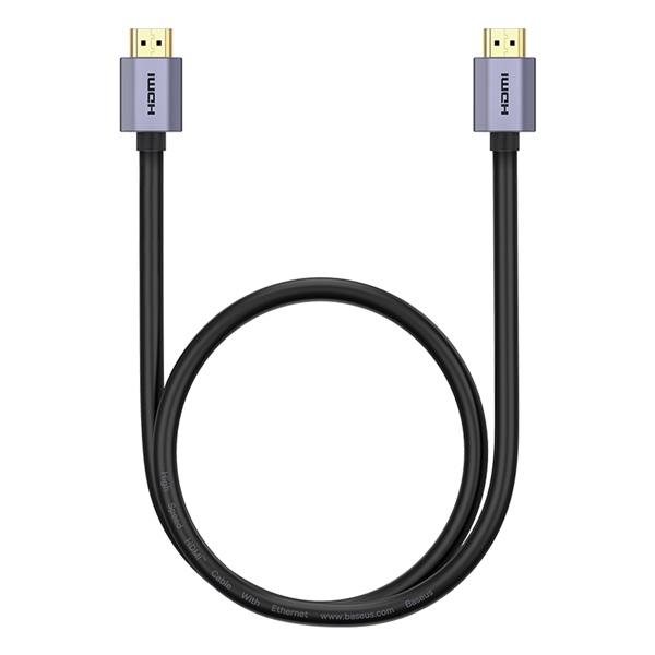 Cáp HDMI 2.0 Baseus High Definition | Hỗ Trợ 4K 60Hz, Vỏ Bọc Graphene Chống Nhiễu