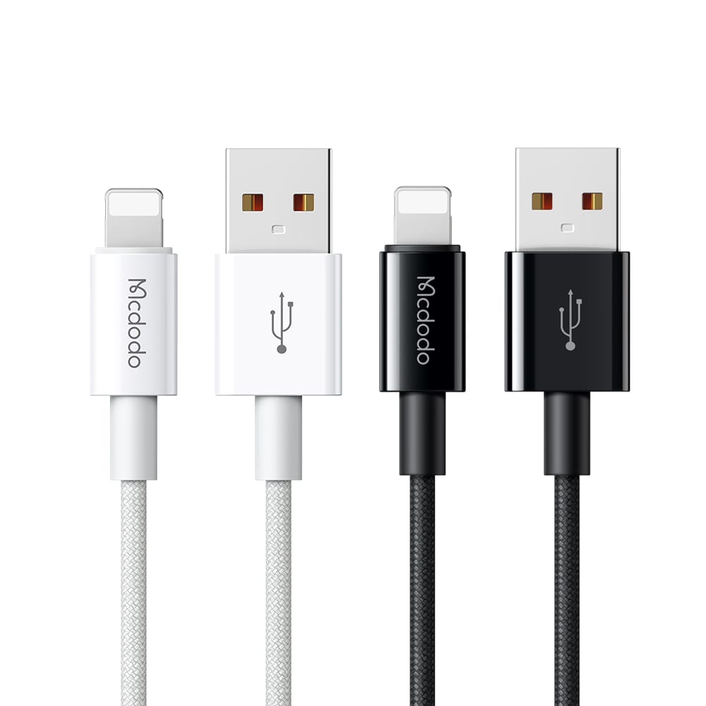 Cáp Sạc Mcdodo 3A USB to Ln | Sạc Nhanh An Toàn, Bện Dù Bền Bỉ, Chính Hãng