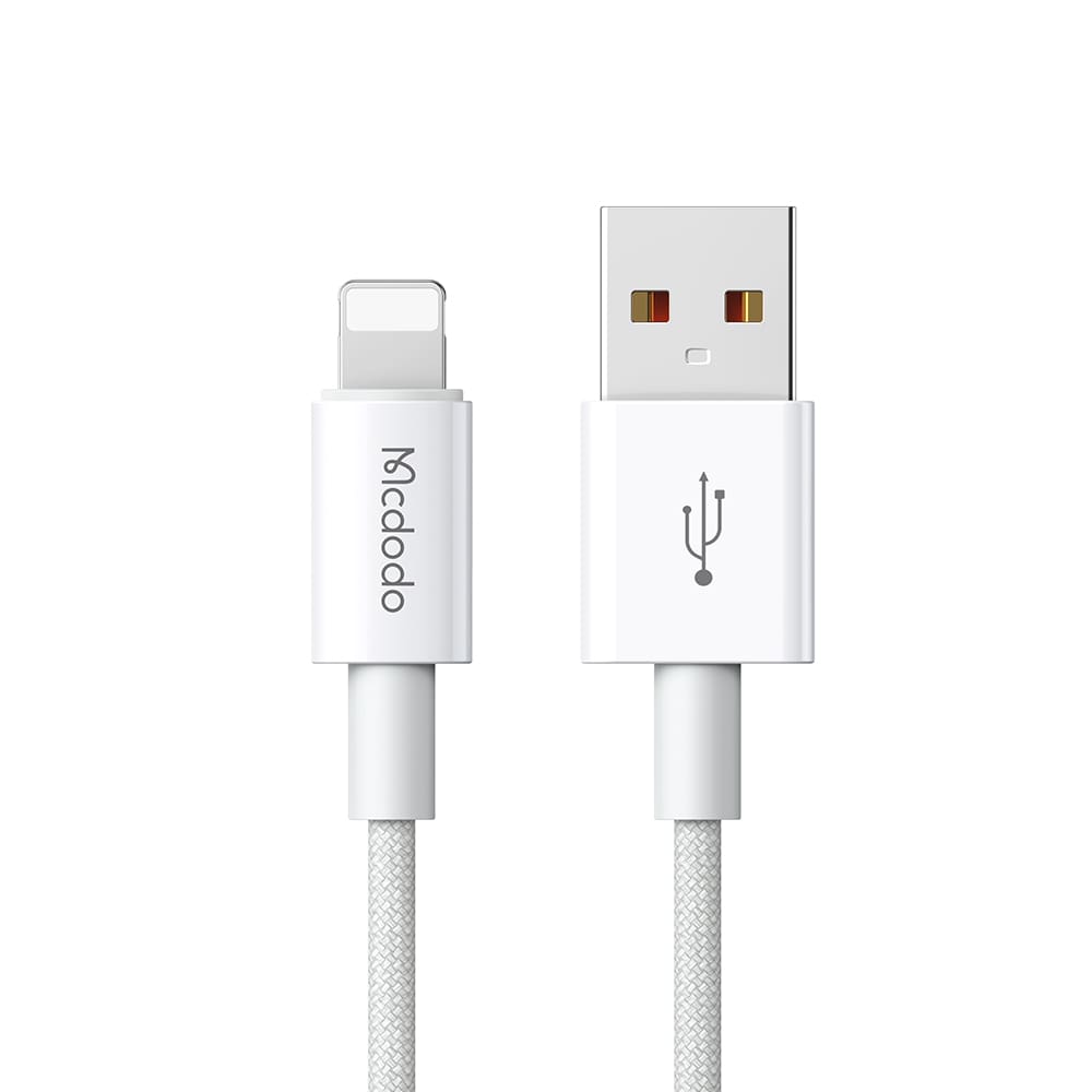 Cáp Sạc Mcdodo 3A USB to Ln | Sạc Nhanh An Toàn, Bện Dù Bền Bỉ, Chính Hãng
