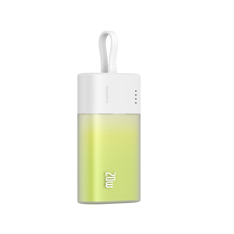 Sạc Dự Phòng Baseus Popsicle 5200mAh 20W | Kèm Sẵn Dây Sạc, Tùy Chọn Cáp Type-C / Ln