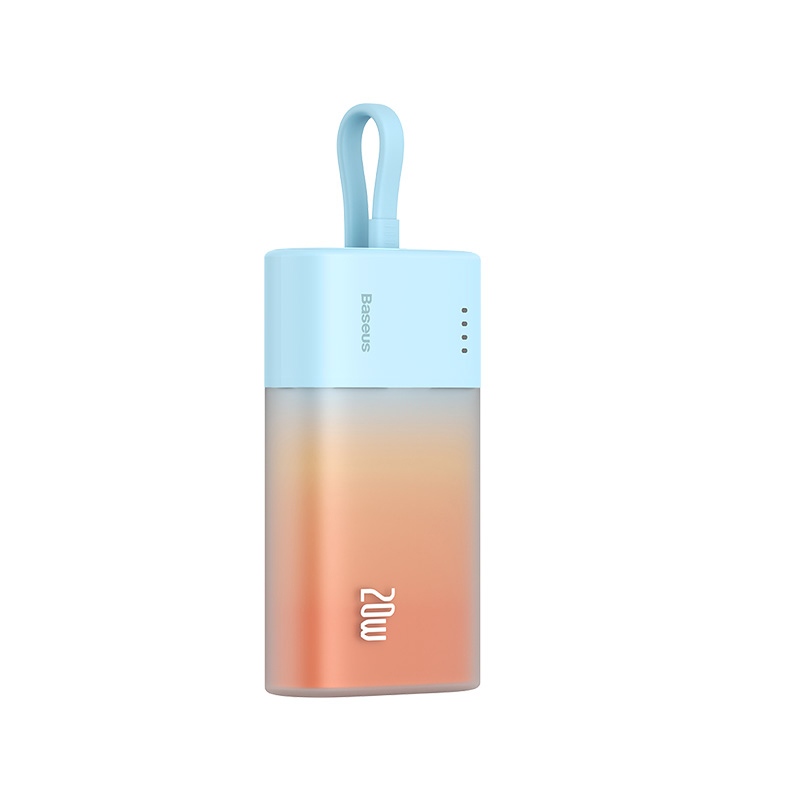 Sạc Dự Phòng Baseus Popsicle 5200mAh 20W | Kèm Sẵn Dây Sạc, Tùy Chọn Cáp Type-C / Ln