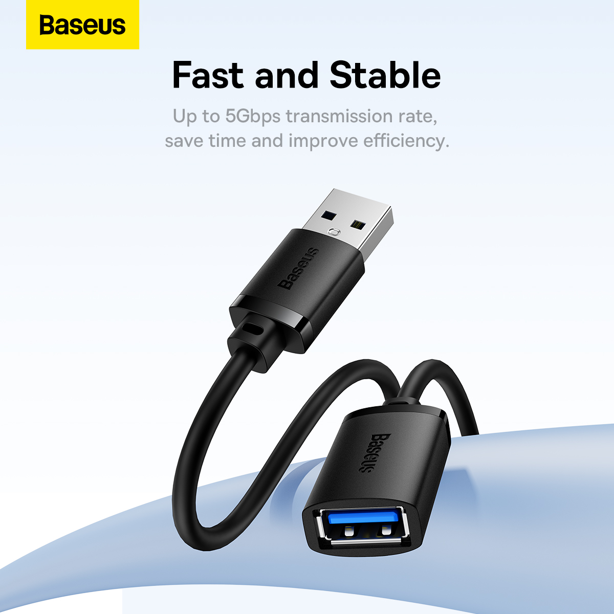 Cáp Nối Dài USB Tiện Lợi Baseus AirJoy Series USB3.0 Extension Cable