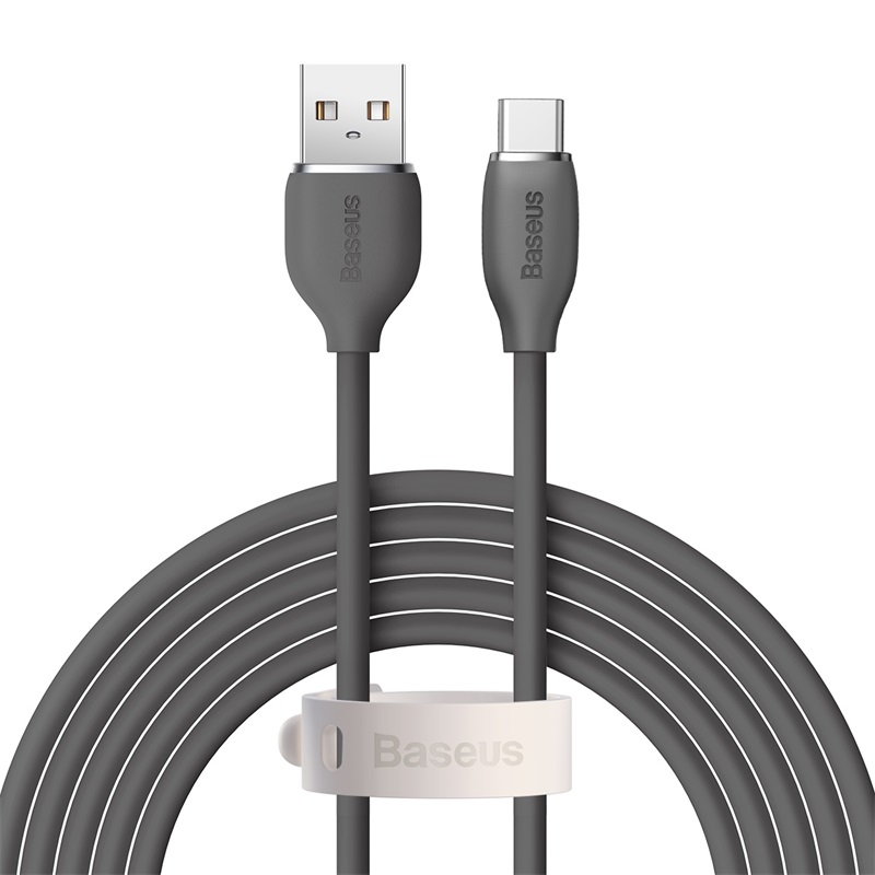 Cáp Sạc Nhanh Baseus 100W USB toType-C | Chất Liệu Silicon Siêu Bền Chống Đứt
