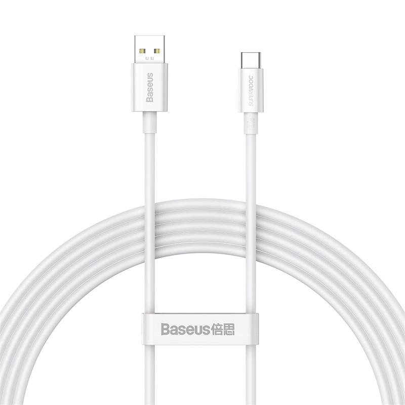 Cáp Sạc Baseus Superior 6.5A 65W USB sang Type-C | Hỗ Trợ Chuẩn Sạc SUPERVOOC