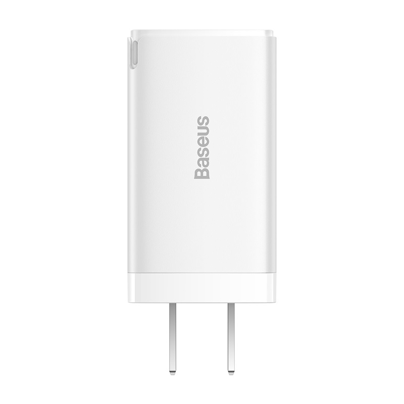 Củ Sạc Baseus GaN5 Pro 65W 2Type-C + USB | Kèm Cáp 100W, Sạc Cùng Lúc 3 Thiết Bị
