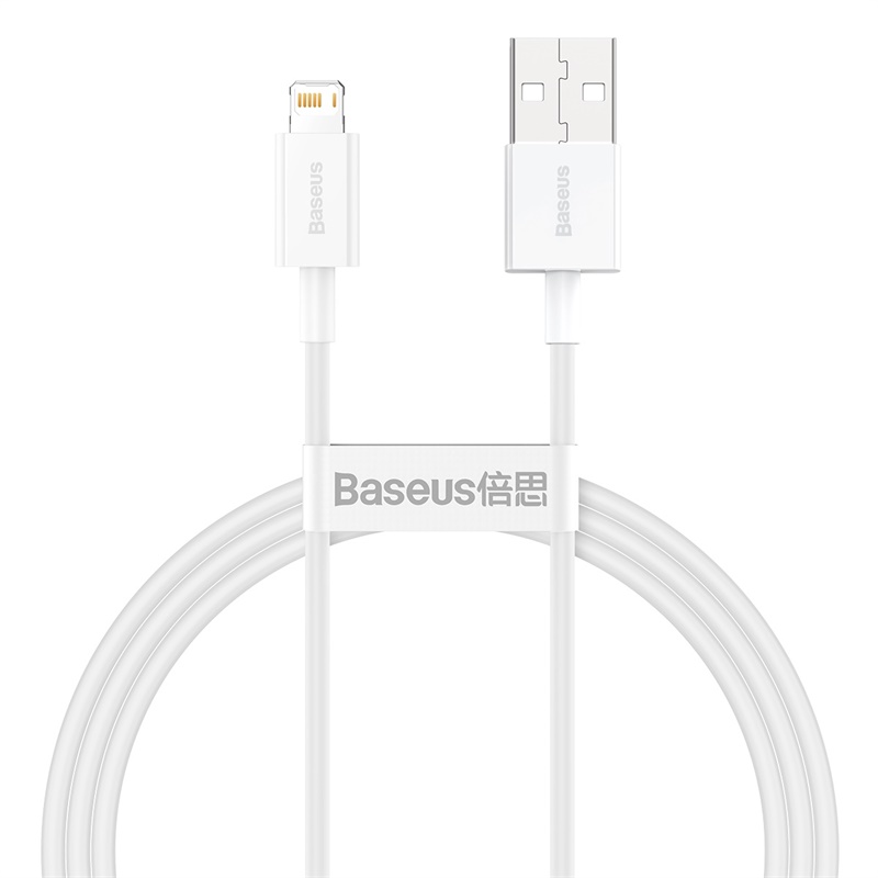 Cáp Sạc Baseus Superior Series USB to Ln 2.4A | Dẻo Dai Chống Gãy, Dài 1m/2m