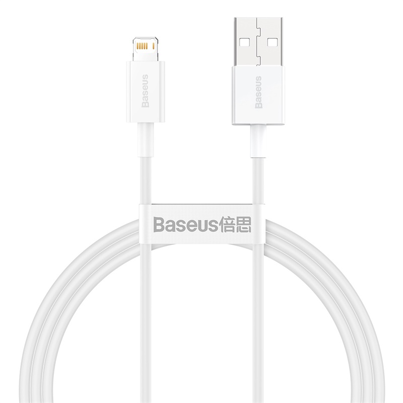 Cáp sạc lightning Baseus Superior Series Fast Charging Data Cable cho iPhone/ iPad (2.4A, 480Mbps, Fast charge, ABS/ TPE Cable)