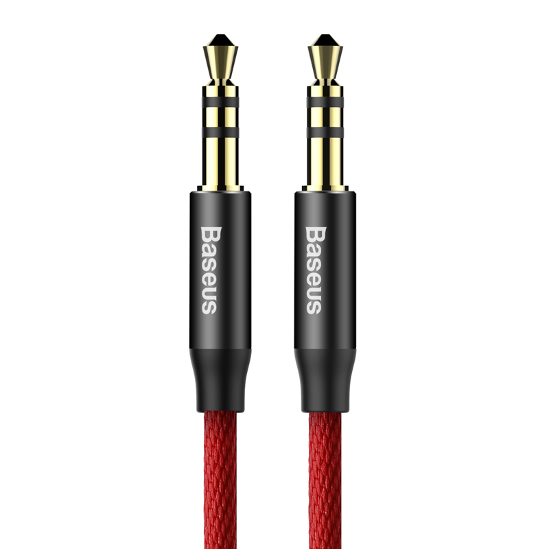 Cáp Âm Thanh AUX Baseus Yiven M30 | Jack 3.5mm 2 Đầu, Nối Loa, Dùng Trên Ô Tô