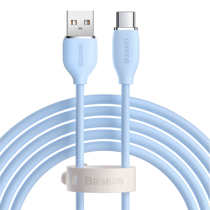 Cáp Sạc Nhanh Baseus 100W USB toType-C | Chất Liệu Silicon Siêu Bền Chống Đứt