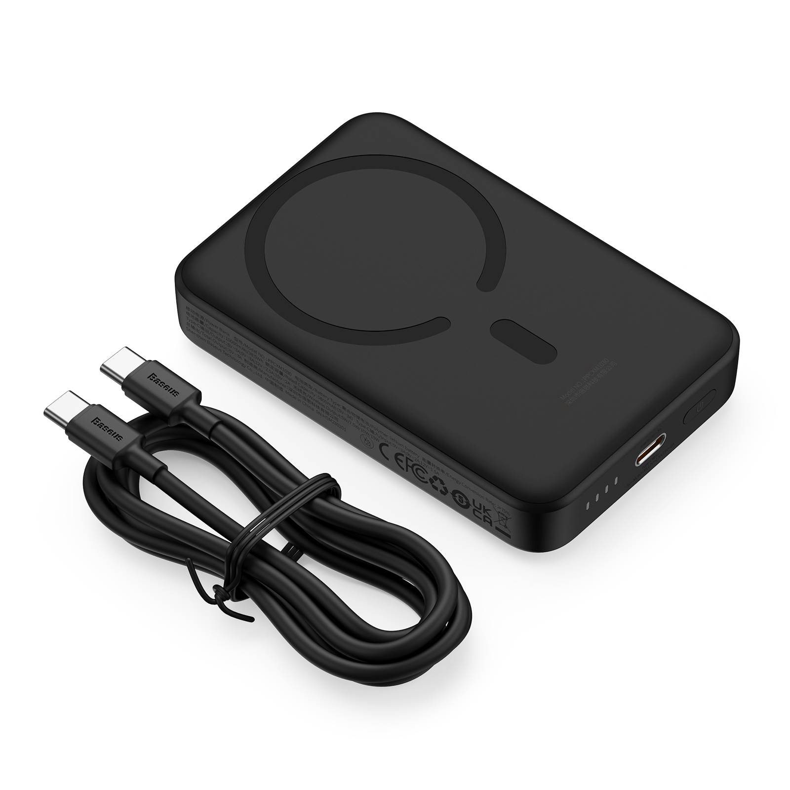 Pin Sạc Dự Phòng Baseus Magnetic 10000mAh | Sạc Nhanh Không Dây & Có Dây 30W