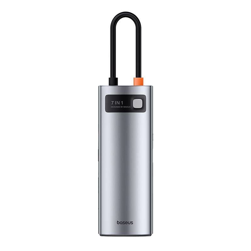 Hub Đa Năng Baseus Metal Gleam | Dock Mở Rộng Cổng Cho Laptop, Tiện Lợi