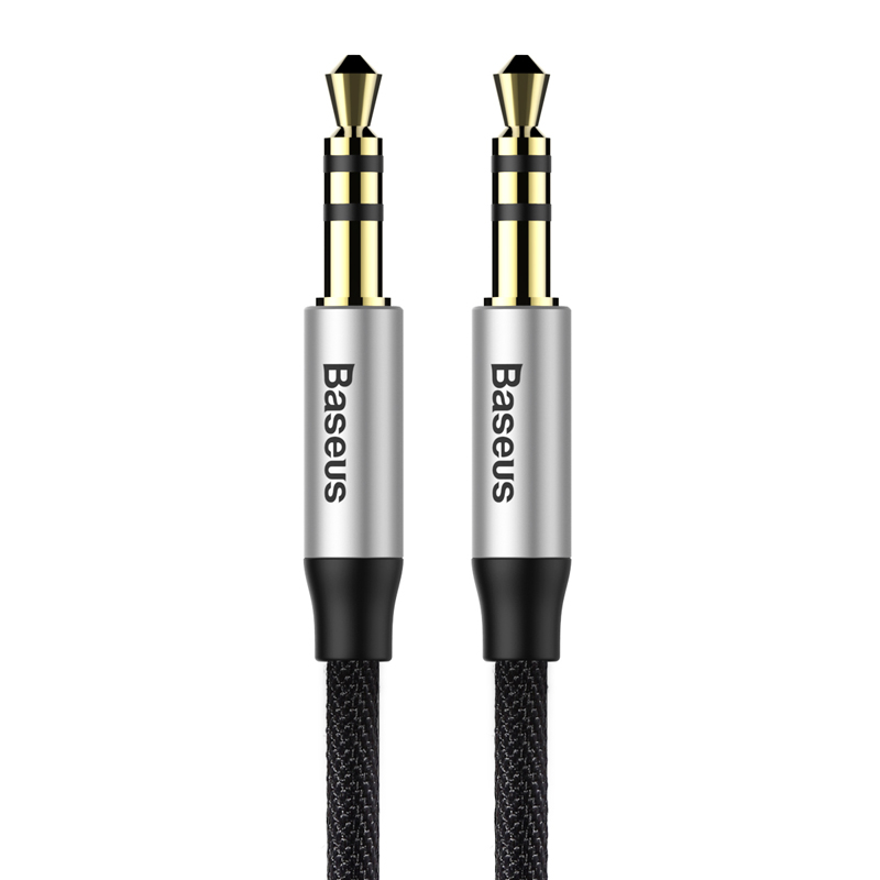 Cáp Âm Thanh AUX Baseus Yiven M30 | Jack 3.5mm 2 Đầu, Nối Loa, Dùng Trên Ô Tô