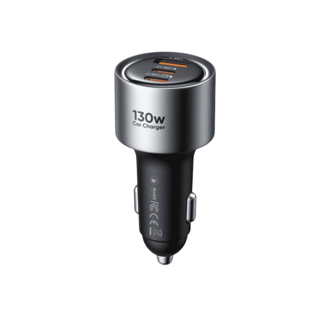Tẩu Sạc Nhanh Mcdodo Gana 90W/130W | 2 Type-C + USB, Vỏ Kim Loại, Hỗ Trợ SFC 2.0