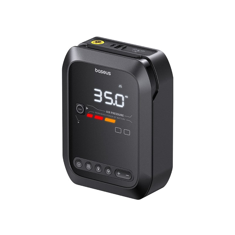 Thiết Bị Cứu Hộ Ô Tô Baseus Super Energy 4 trong 1 | Kích Bình, Bơm Lốp, Sạc Dự Phòng & Đèn Pin