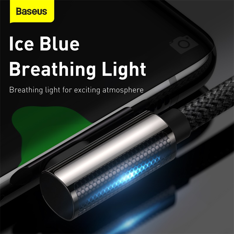 Cáp Sạc Baseus Legend 100W PD Type-C | Đầu Gập 90 Độ, Sạc Nhanh Laptop & Điện Thoại