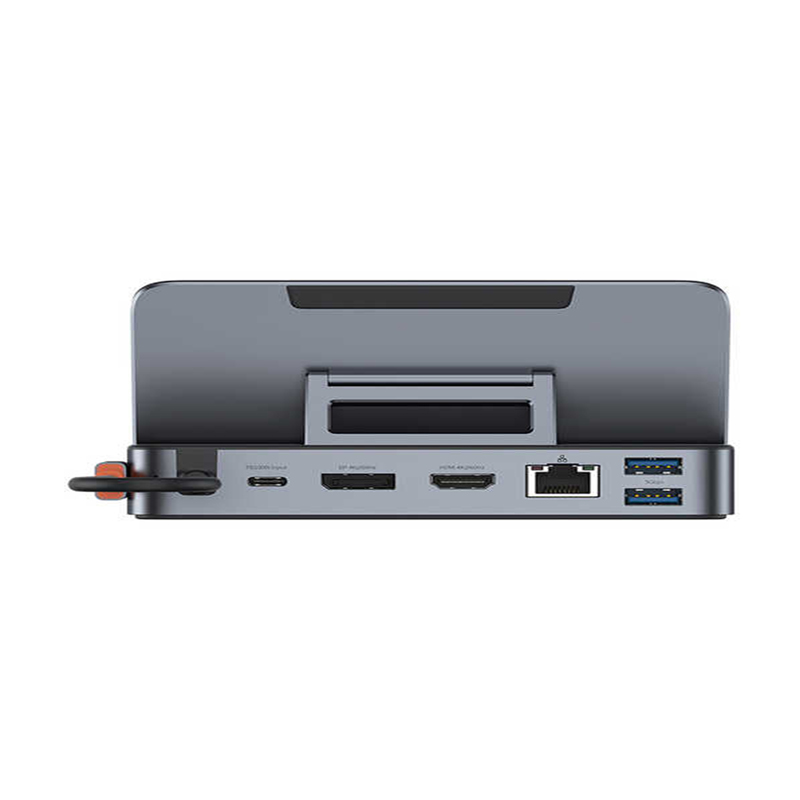 Dock Chơi Game Baseus GamerX Cho Steam Deck, Switch | Hub Type-C Xuất 4K 60Hz, Cổng Mạng LAN