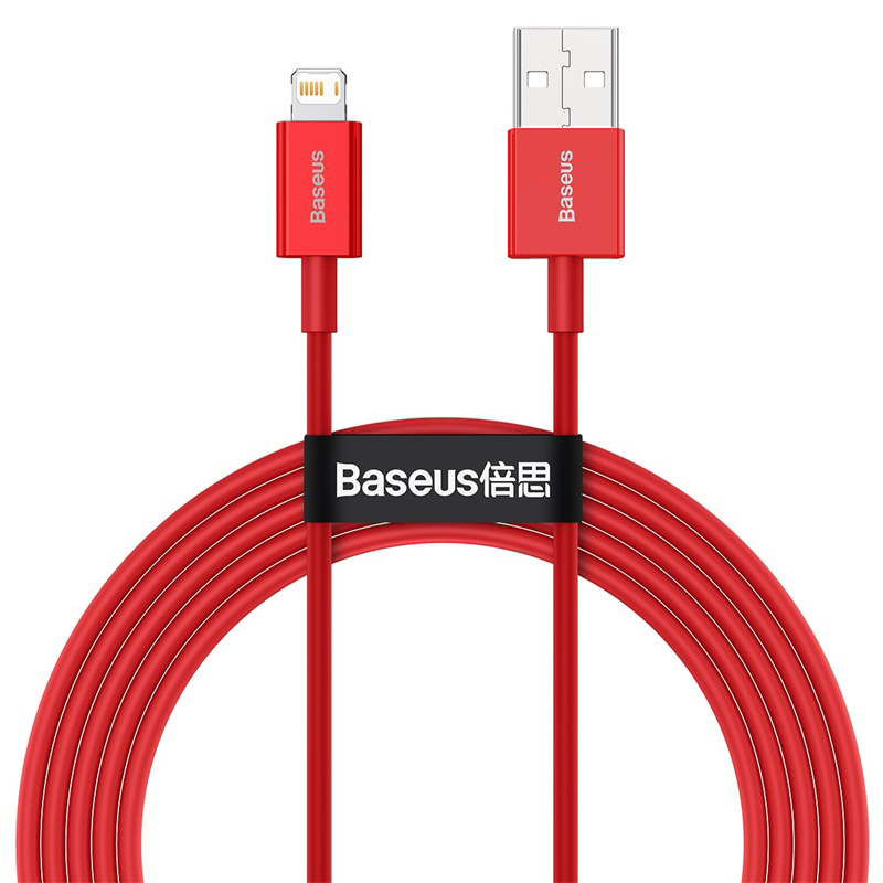 Cáp Sạc Baseus Superior Series USB to Ln 2.4A | Dẻo Dai Chống Gãy, Dài 1m/2m