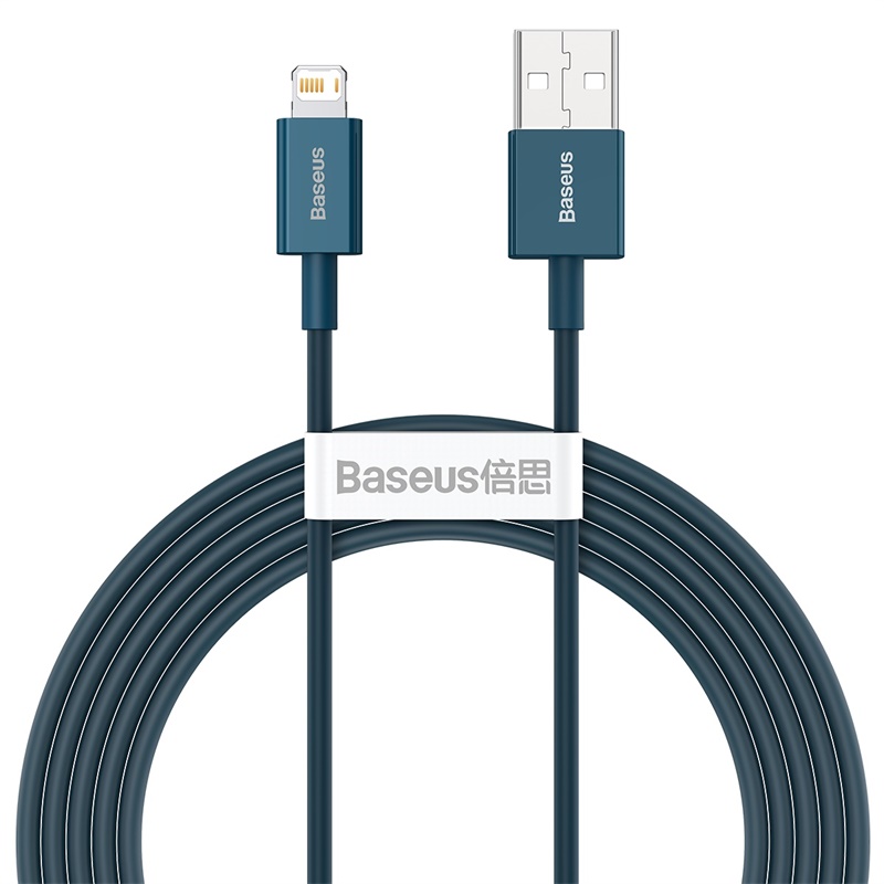 Cáp Sạc Baseus Superior Series USB to Ln 2.4A | Dẻo Dai Chống Gãy, Dài 1m/2m