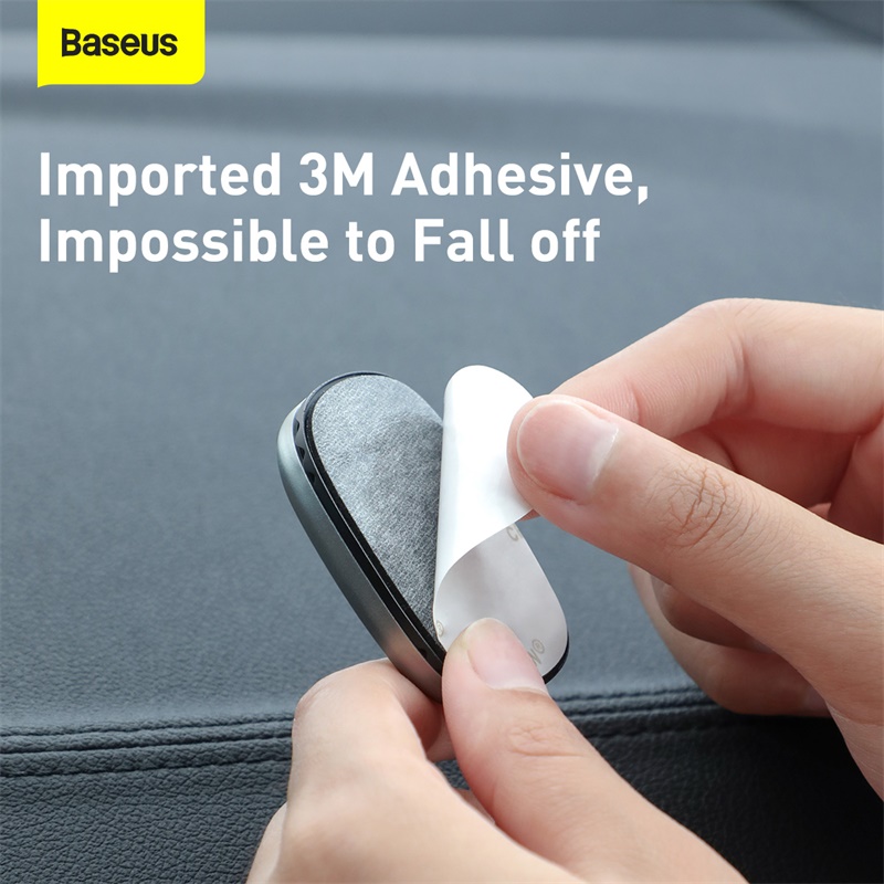 Móc Treo Đồ Mini Baseus Beetle Cho Ô Tô, Bàn Làm Việc | Thiết Kế Gấp Gọn, Dán 3M (Bộ 2 Cái)
