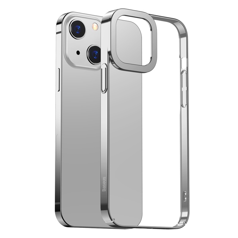 Ốp Lưng Baseus Glitter Cho iP13 | Viền Mạ Điện Kim Loại, Bảo Vệ Camera Chống Sốc